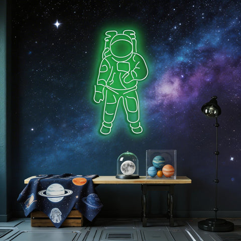 Astronaut Neon Sign