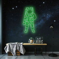 Astronaut Neon Sign