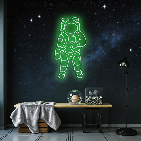 Astronaut Neon Sign
