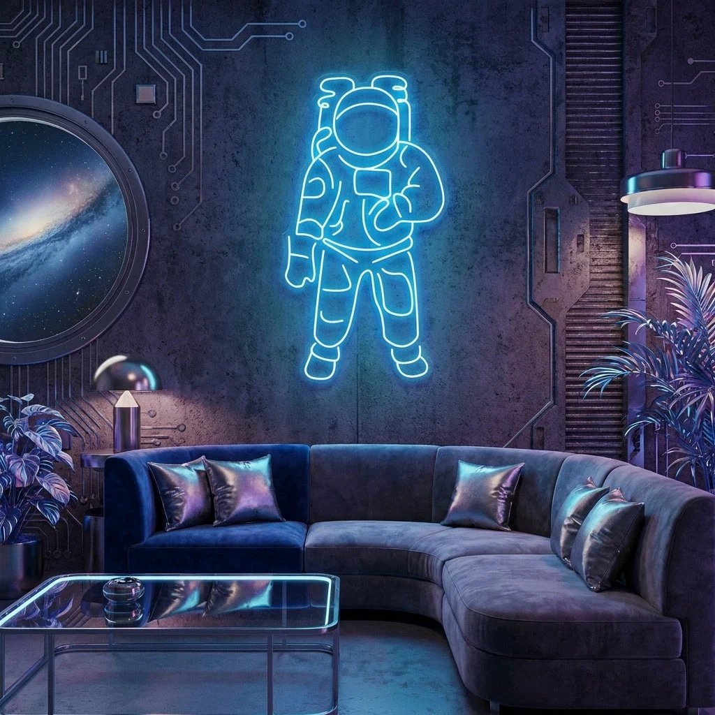 Astronaut Led Neon Sign Light
