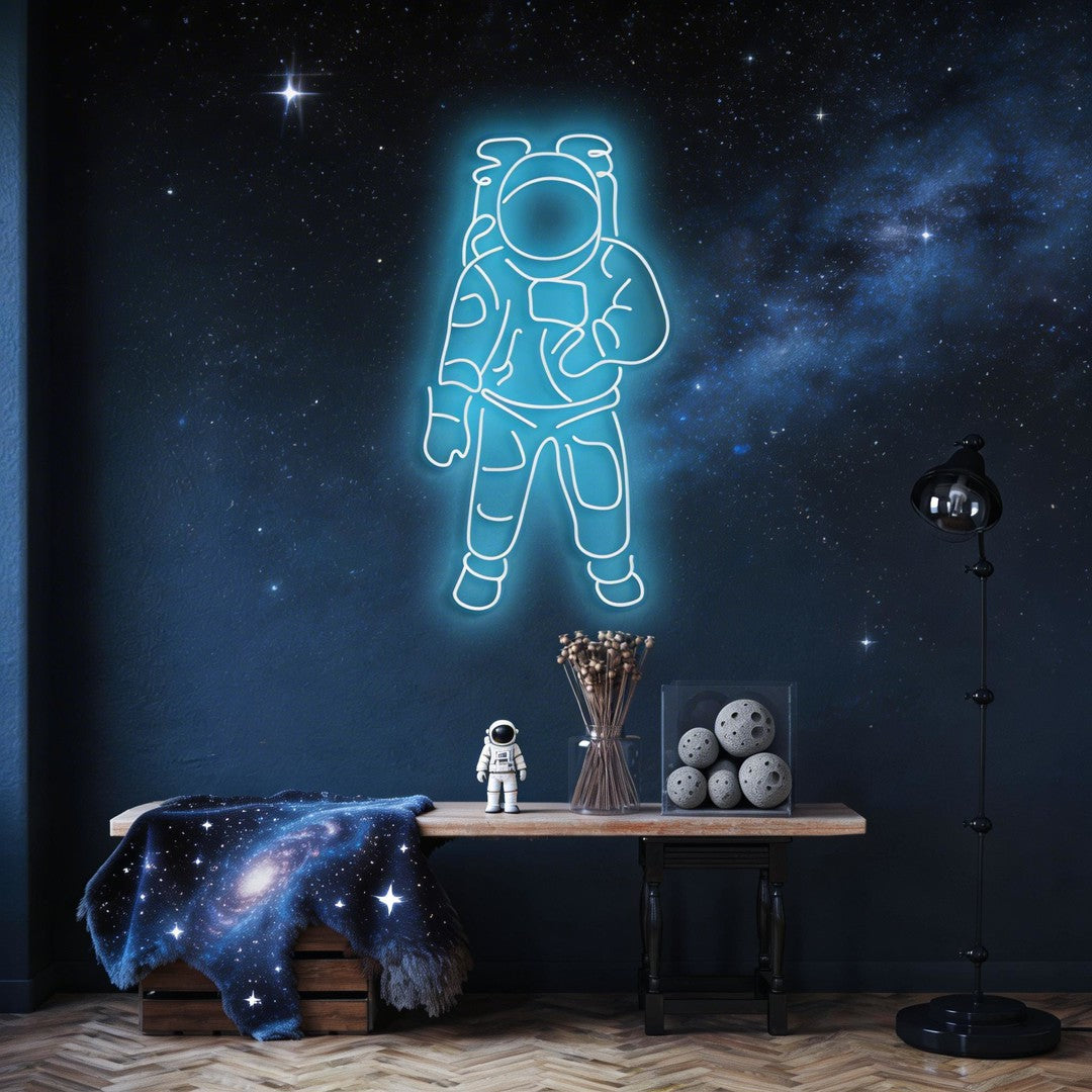 Astronaut Neon Sign
