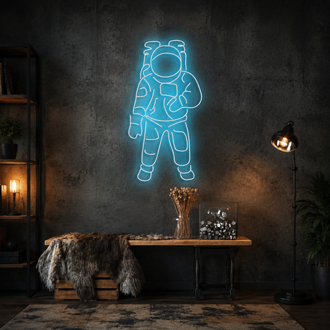 Astronaut Neon Sign