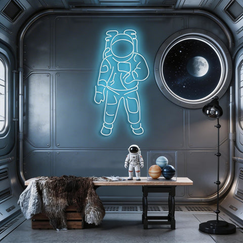 Astronaut Neon Sign
