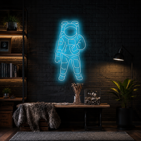 Astronaut Neon Sign