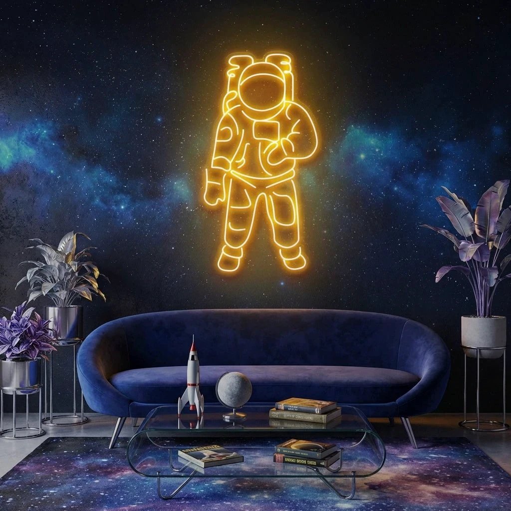 Astronaut Led Neon Sign Light