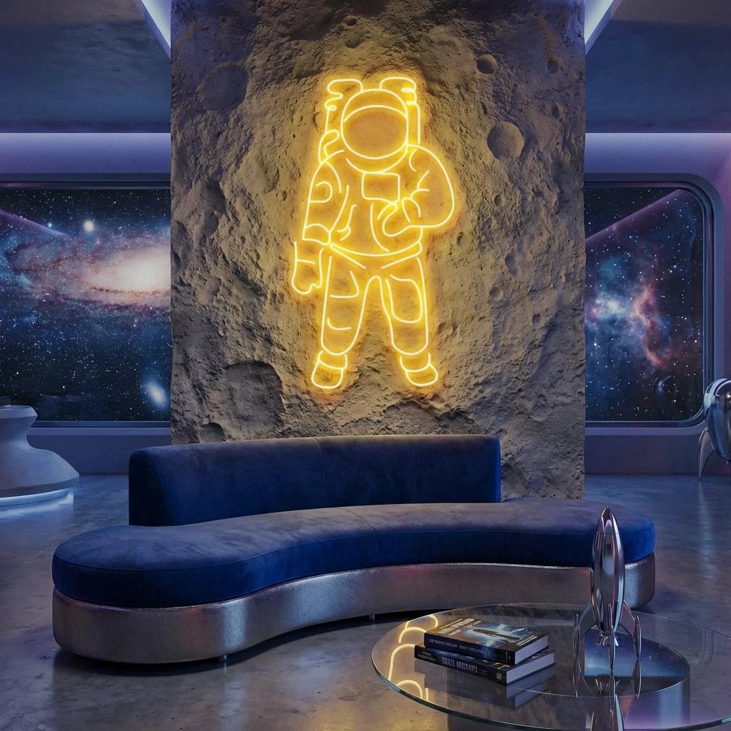 Astronaut Led Neon Sign Light