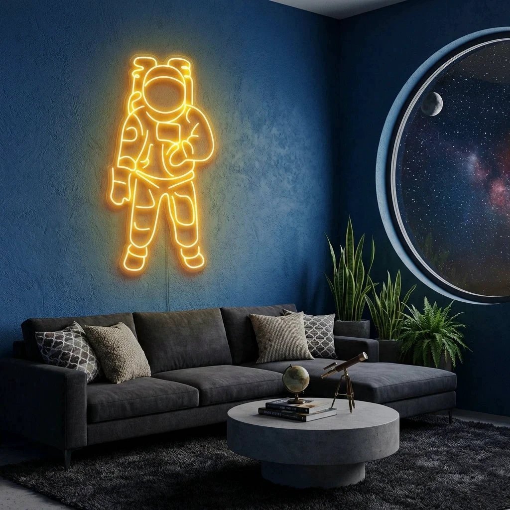 Astronaut Led Neon Sign Light