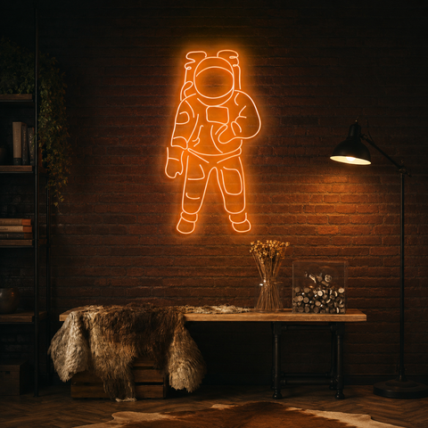 Astronaut Neon Sign