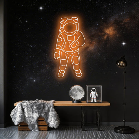 Astronaut Neon Sign