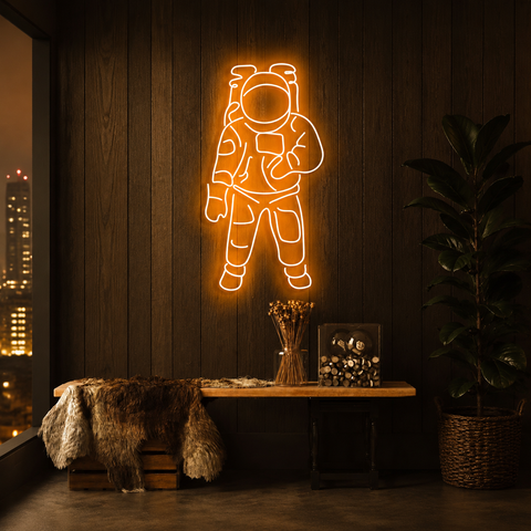 Astronaut Neon Sign