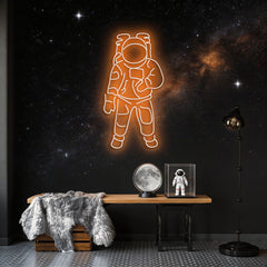 Astronaut Neon Sign