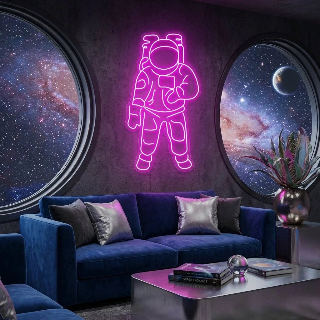 Astronaut Led Neon Sign Light