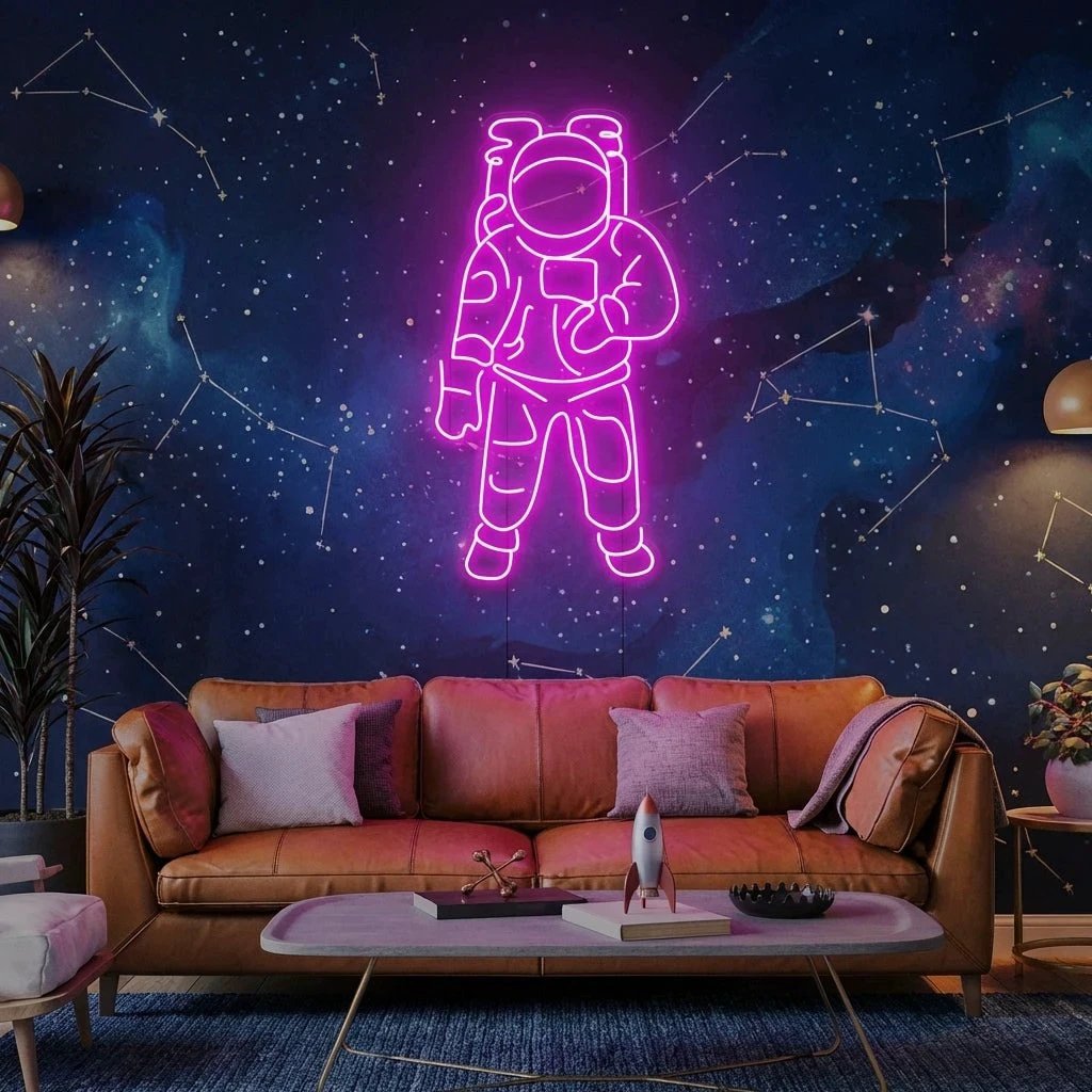 Astronaut Led Neon Sign Light