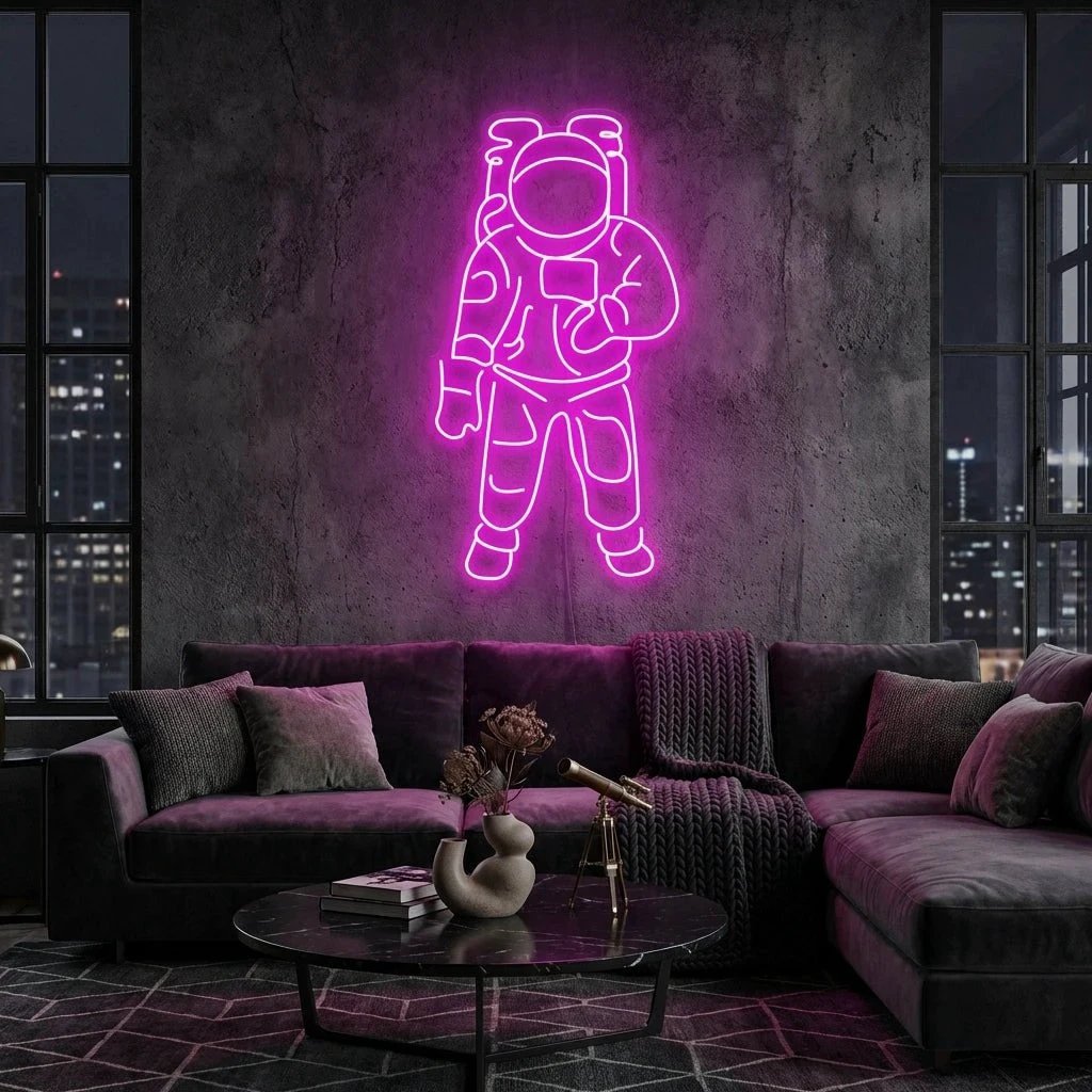 Astronaut Led Neon Sign Light