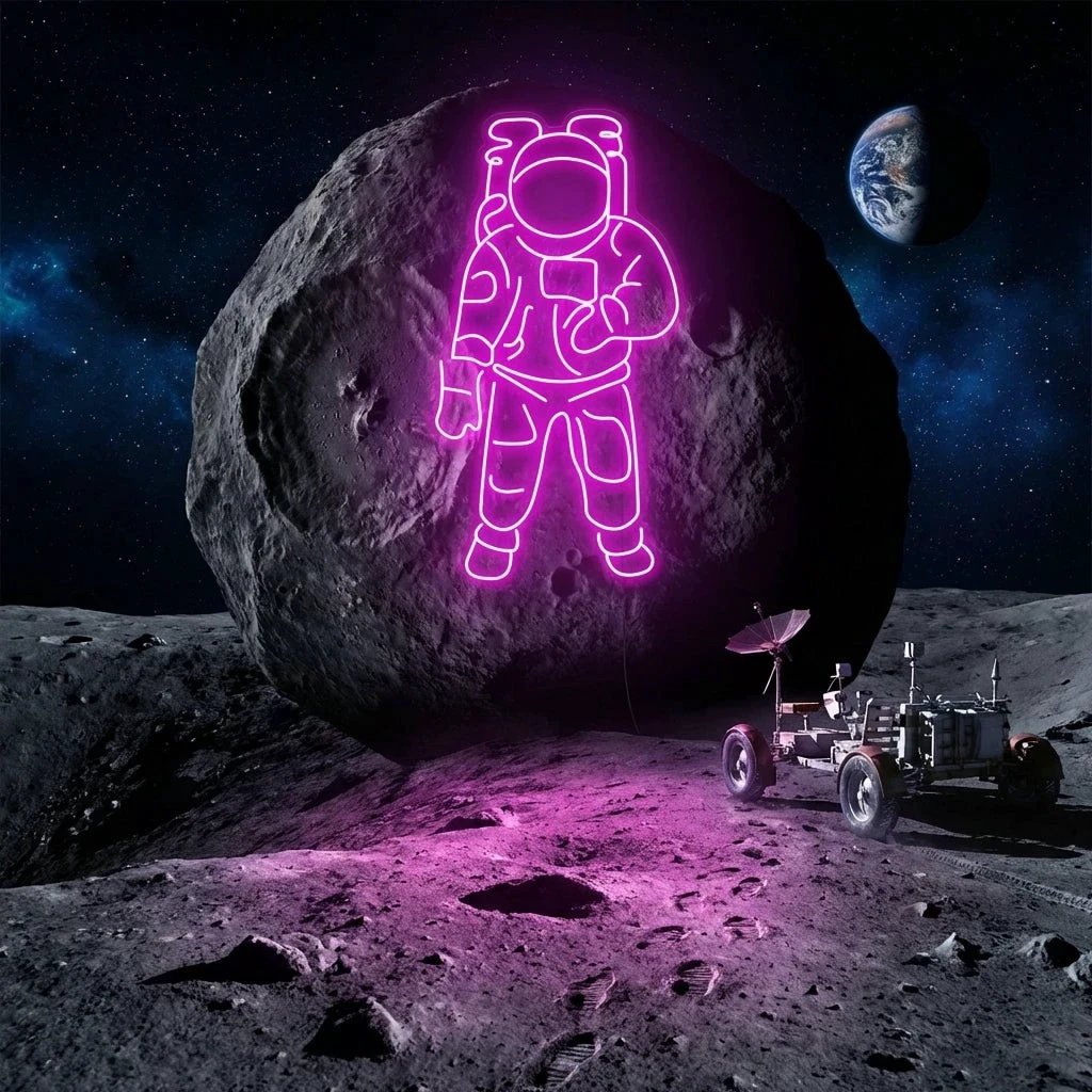 Astronaut Led Neon Sign Light