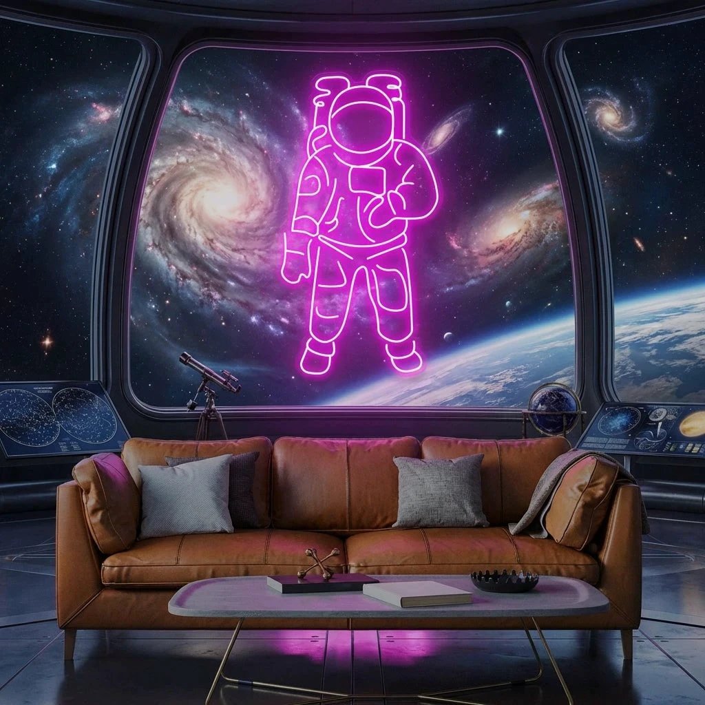 Astronaut Led Neon Sign Light