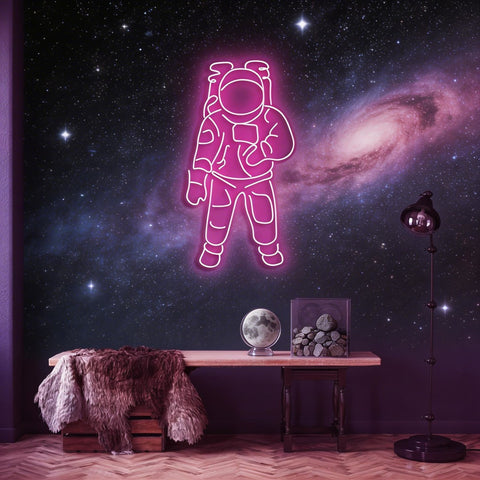 Astronaut Neon Sign