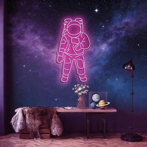 Astronaut Neon Sign