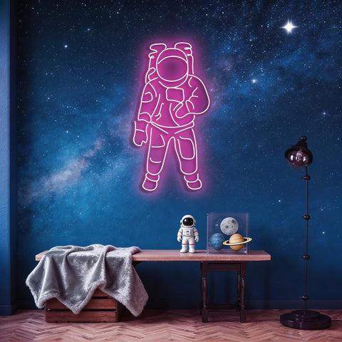 Astronaut Neon Sign