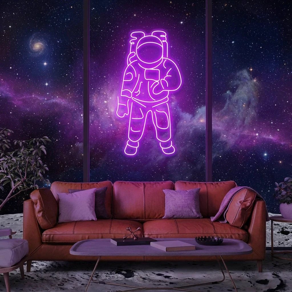 Astronaut Led Neon Sign Light