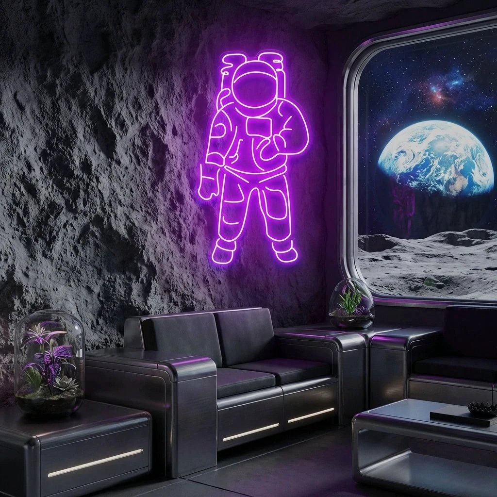 Astronaut Led Neon Sign Light
