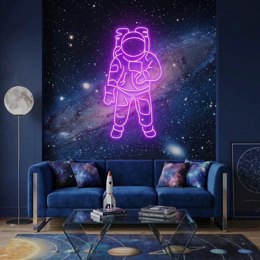 Astronaut Led Neon Sign Light
