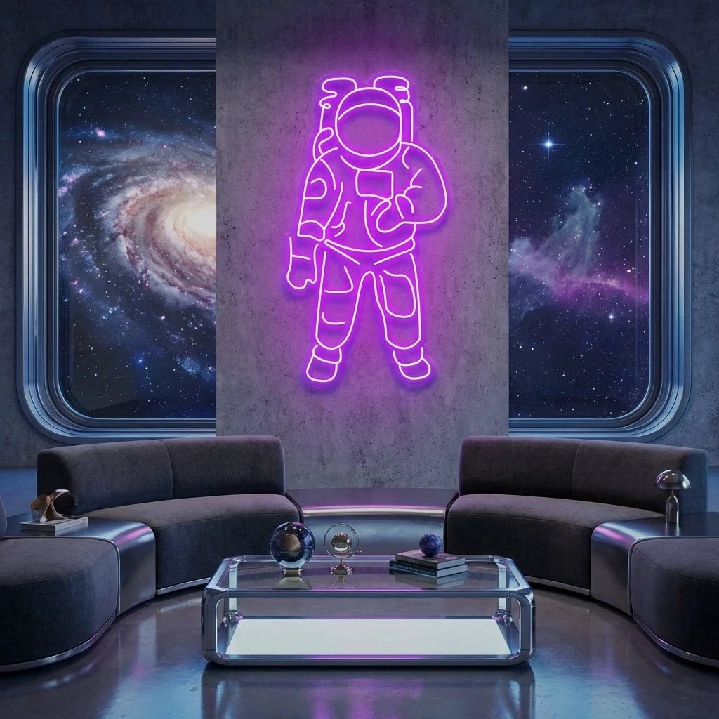 Astronaut Led Neon Sign Light