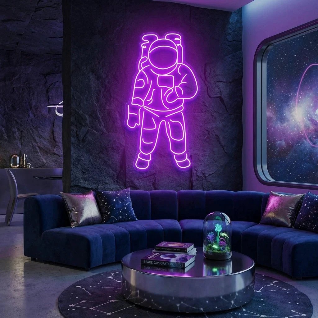 Astronaut Led Neon Sign Light