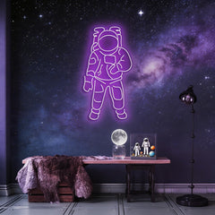 Astronaut Neon Sign