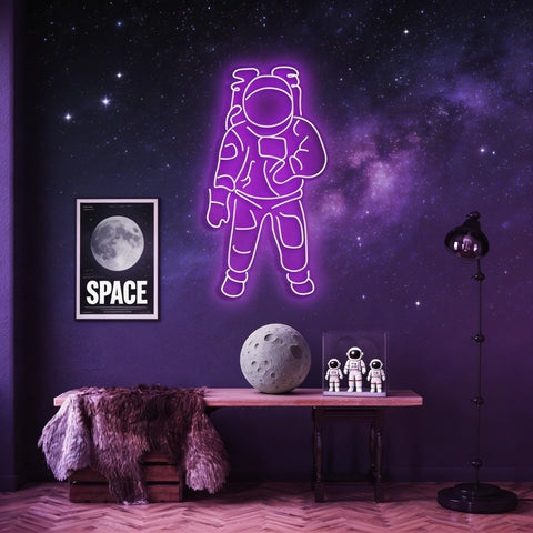 Astronaut Neon Sign