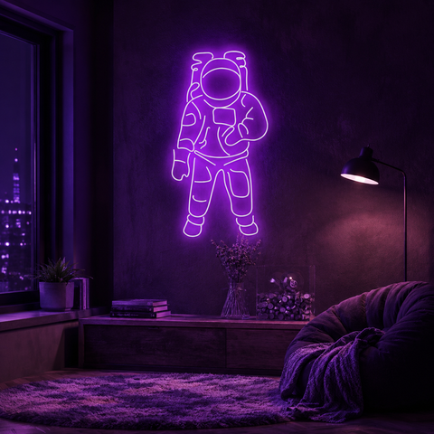 Astronaut Neon Sign