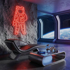 Astronaut Led Neon Sign Light