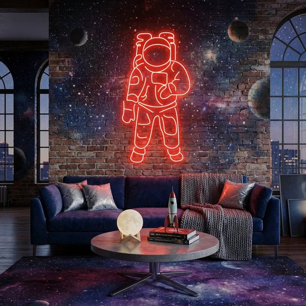 Astronaut Led Neon Sign Light