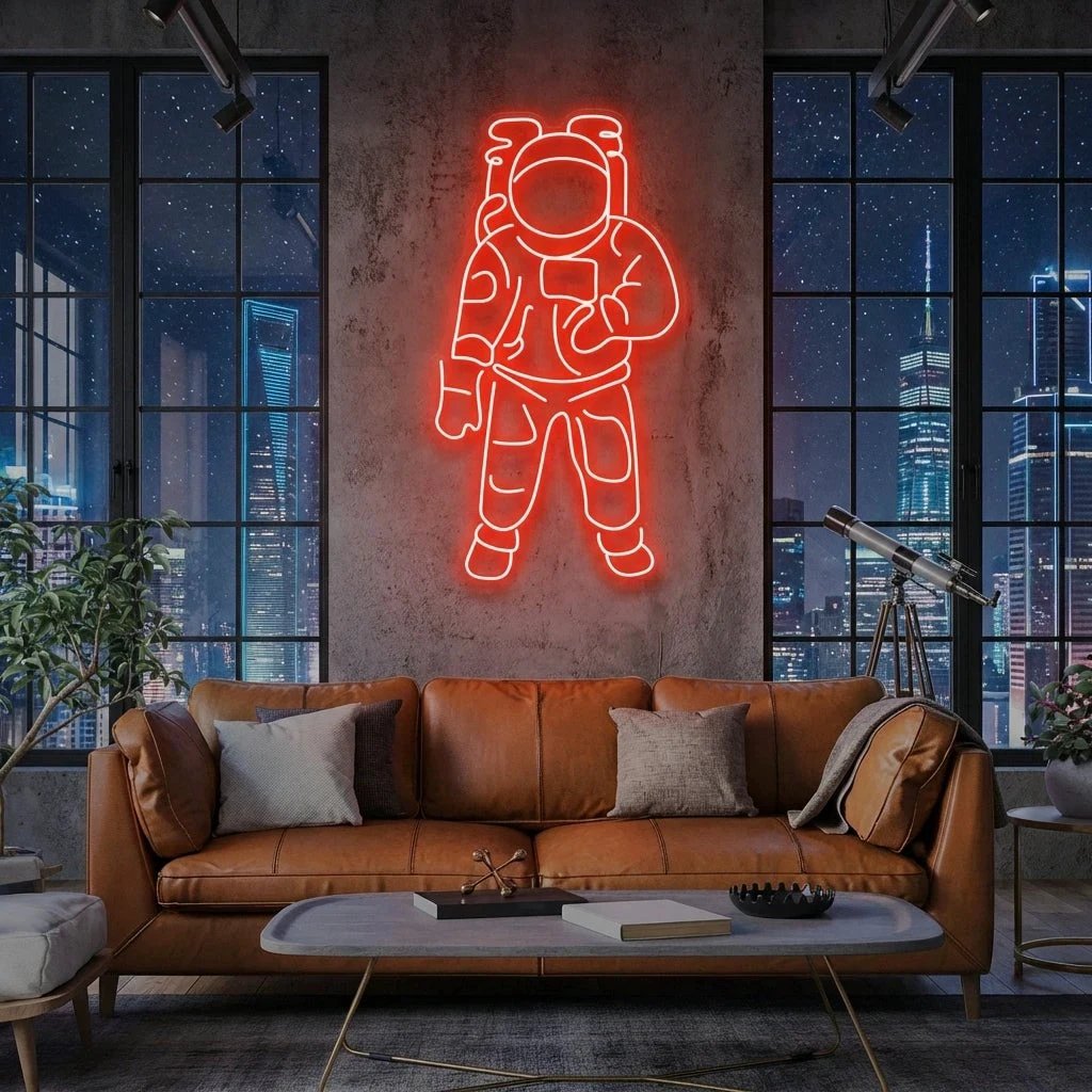 Astronaut Led Neon Sign Light