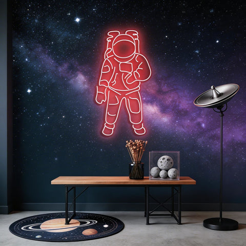Astronaut Neon Sign