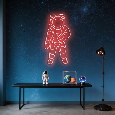 Astronaut Neon Sign