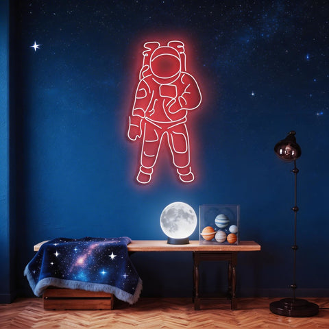 Astronaut Neon Sign