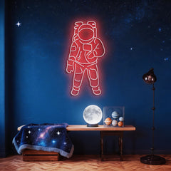 Astronaut Neon Sign