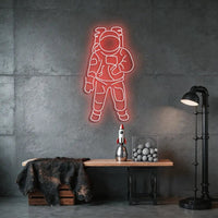 Astronaut Neon Sign