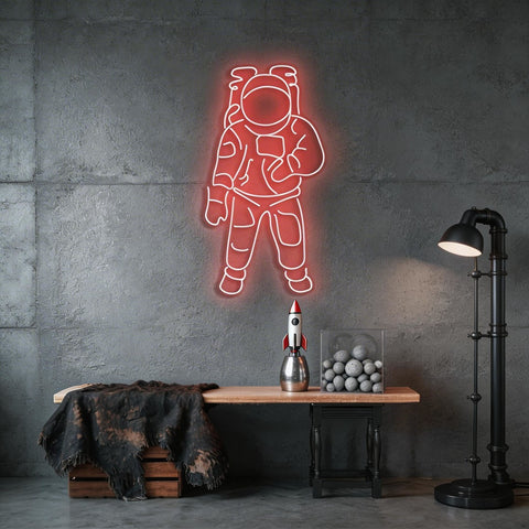 Astronaut Neon Sign