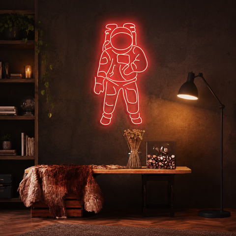 Astronaut Neon Sign