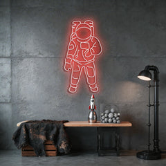 Astronaut Neon Sign