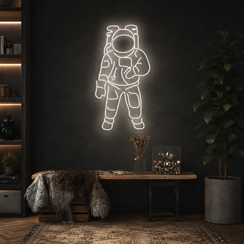Astronaut Neon Sign