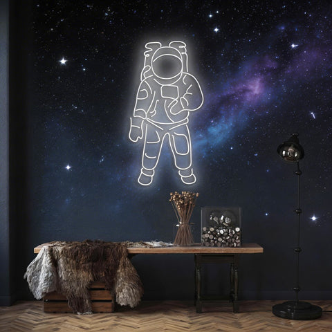 Astronaut Neon Sign