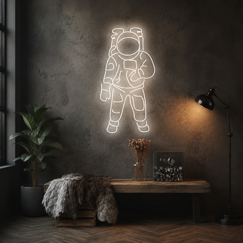 Astronaut Neon Sign