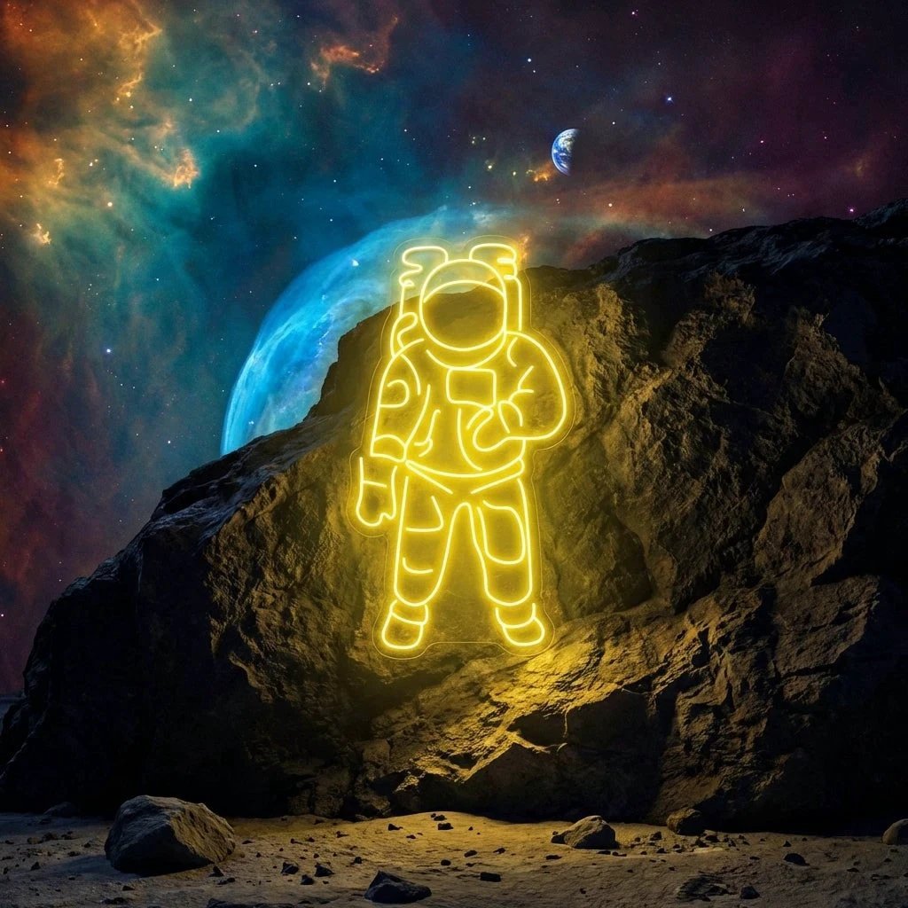 Astronaut Led Neon Sign Light
