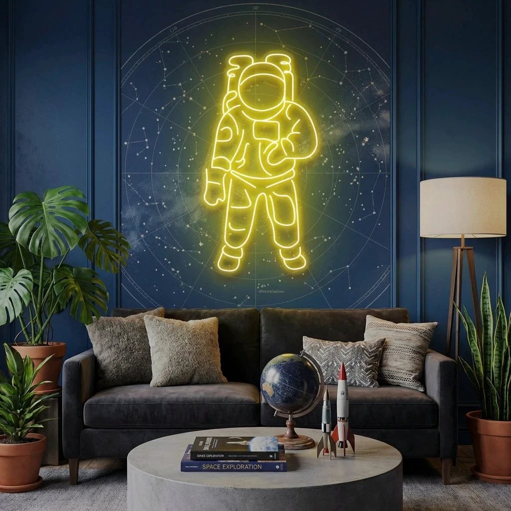 Astronaut Led Neon Sign Light