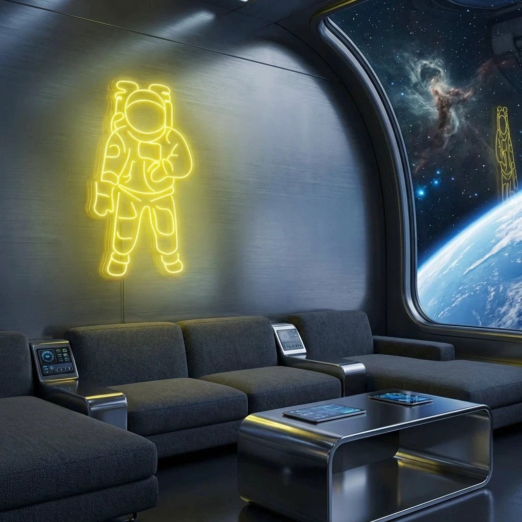 Astronaut Led Neon Sign Light