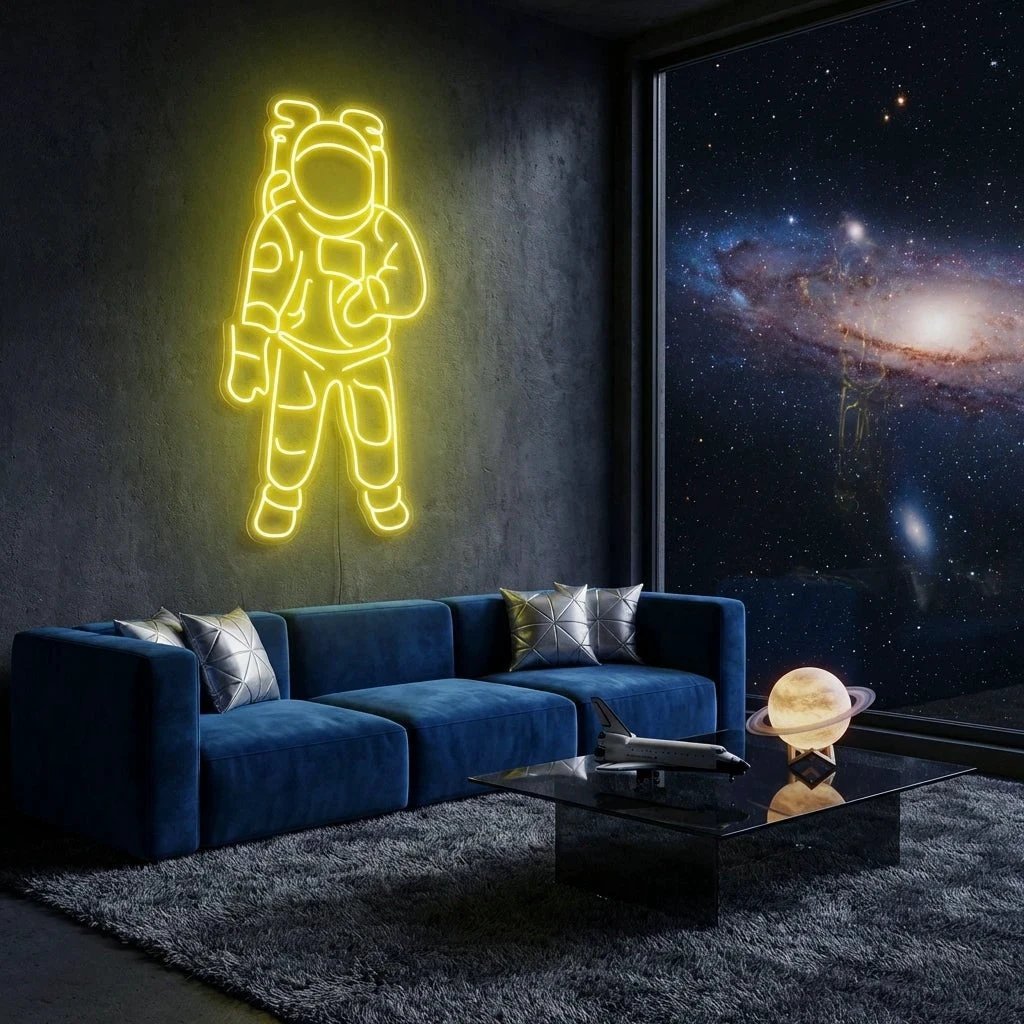 Astronaut Led Neon Sign Light