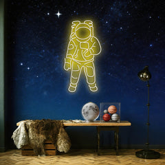 Astronaut Neon Sign